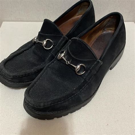 gucci sale loafers|black suede gucci loafers.